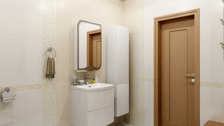 Плитка настенная 20x30 mozaika,бежевый