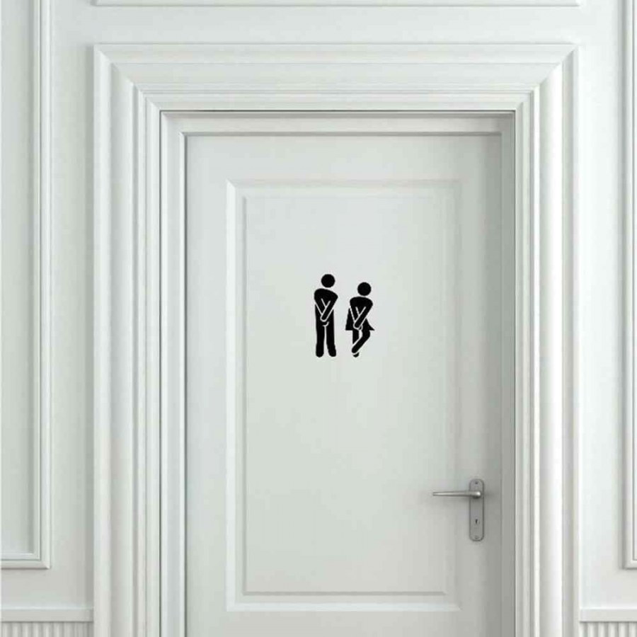 Дверь в туалет