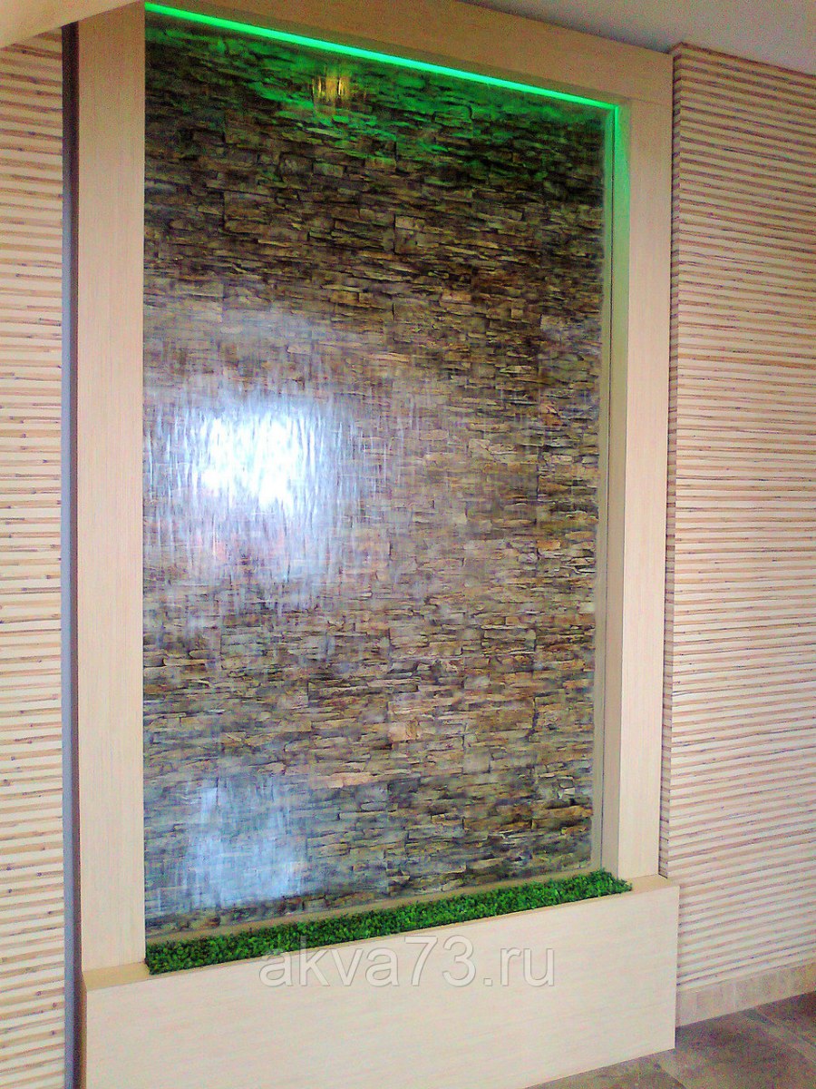 Пузырьковые панели водопады