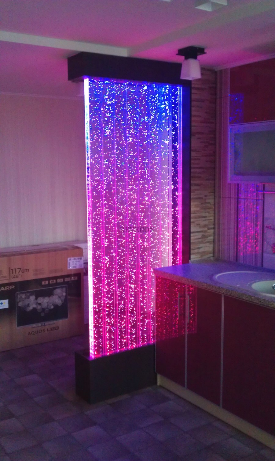 Аквадизайн пузырьковые панели