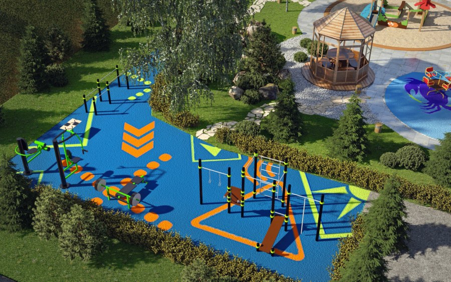 Проекты детских площадок