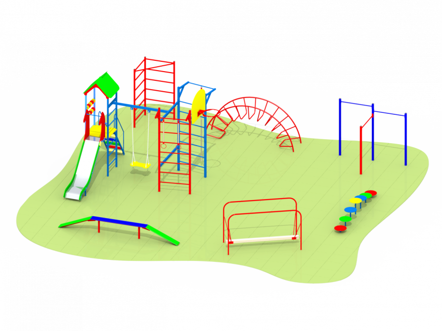 Спортплощадка в детском саду