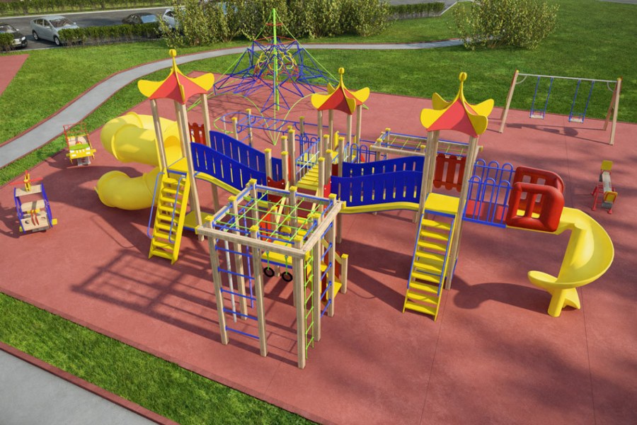 Городские детские площадки