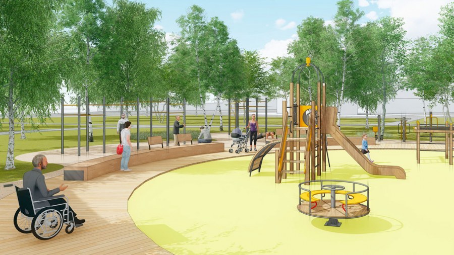 Детская площадка благоустройство