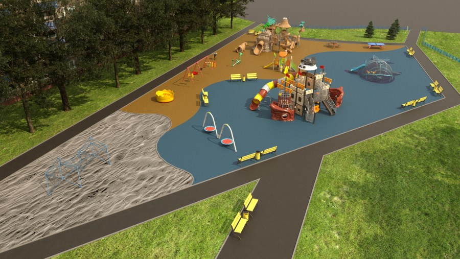 Детские игровые площадки тематические