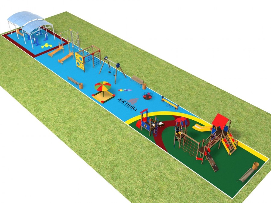 Реконструкция детские площадки