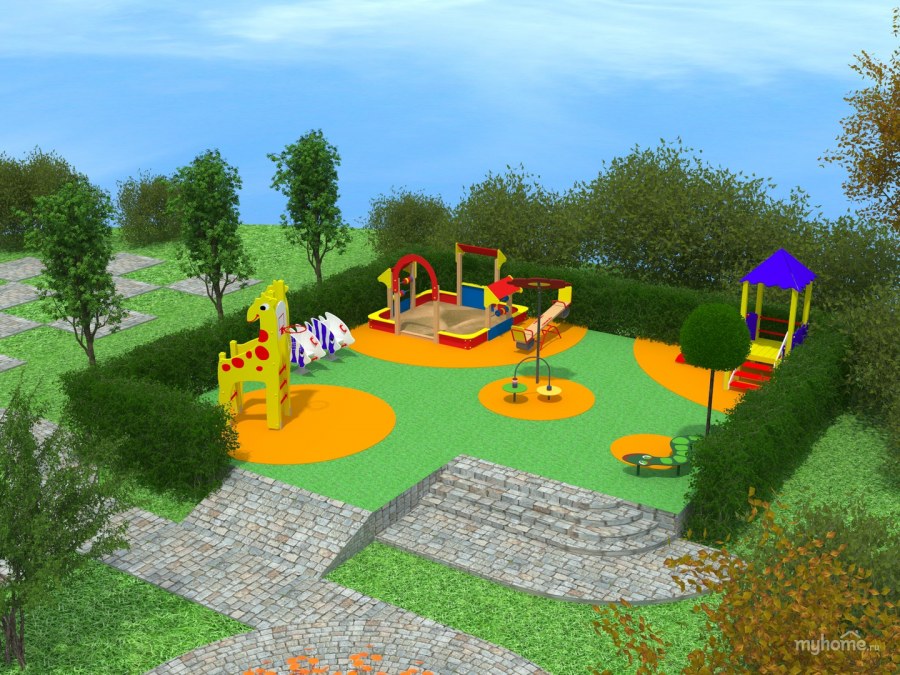Проекты детских и спортивных площадок
