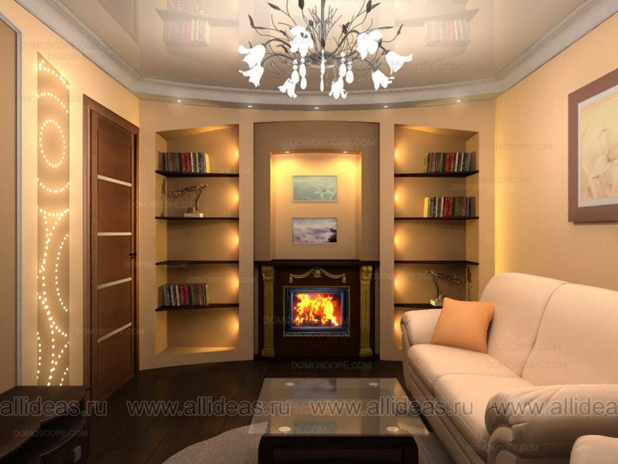 Небольшая уютная гостиная