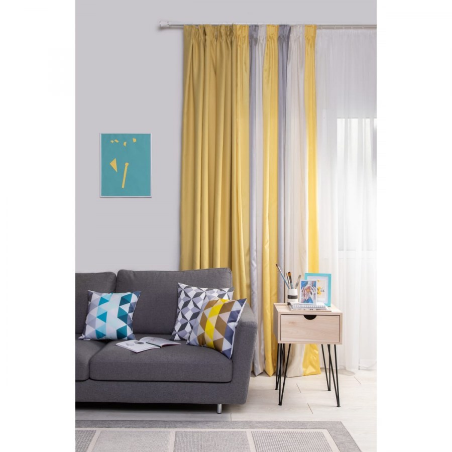 Шторы желтые Leroy Merlin