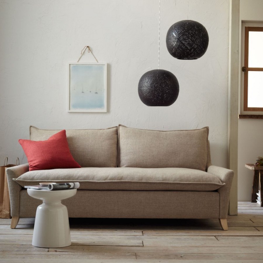 Зеленые подушки в интерьере