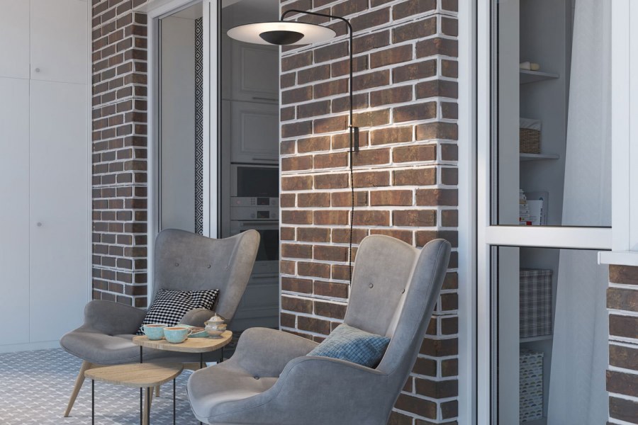 Интерьер двухкомнатной квартиры Татьянин парк Юдина