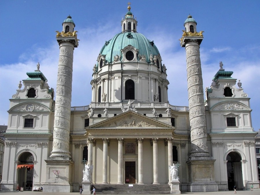 Барокко Карлскирхе Вена
