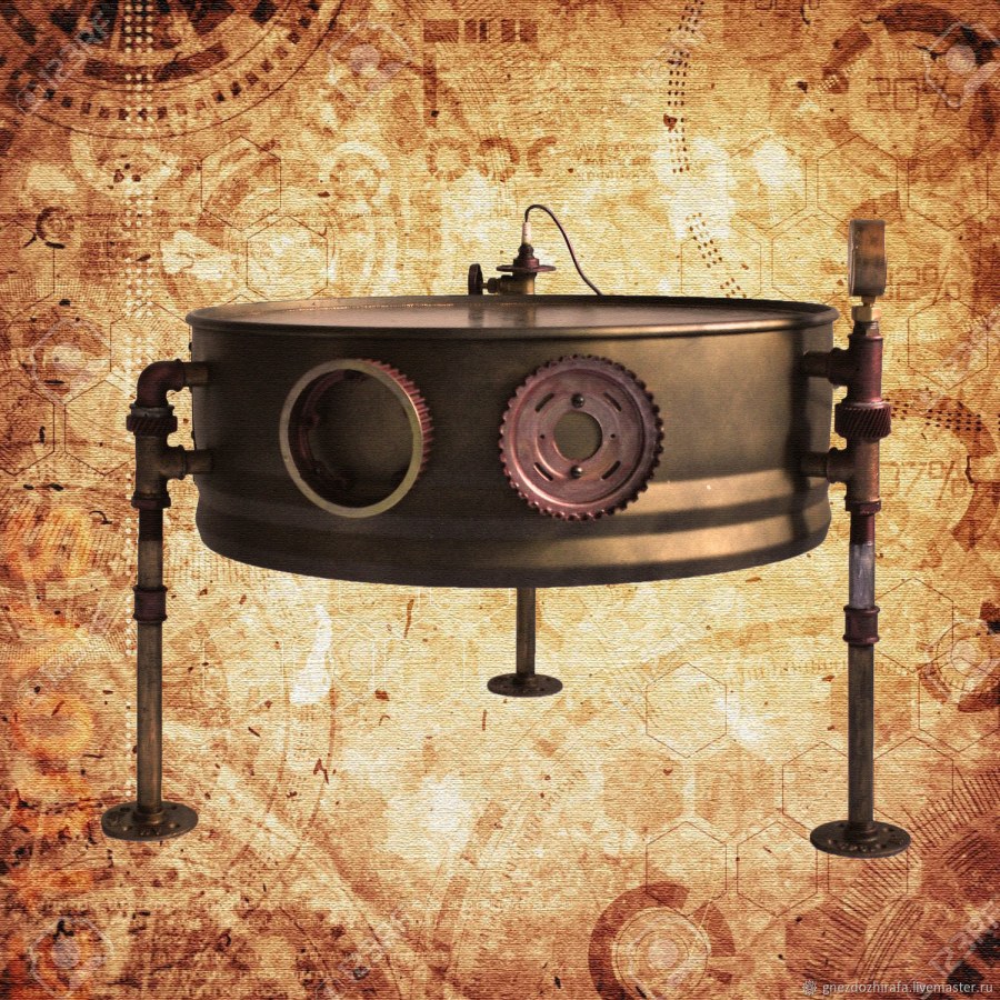 Столик в стиле стимпанк
