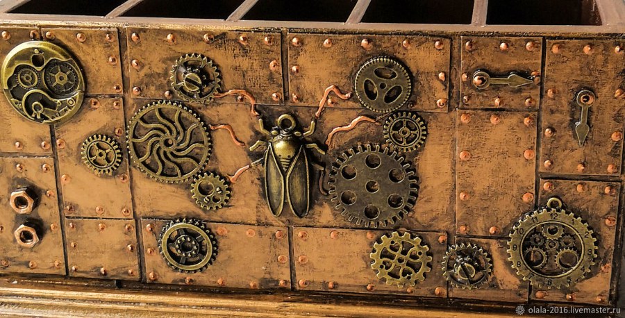 Органайзер в стиле стимпанк