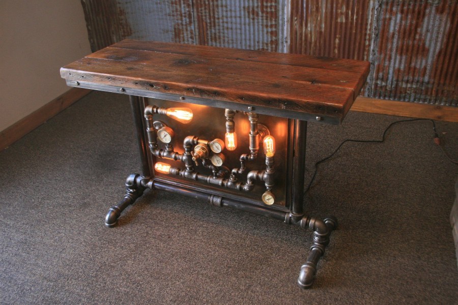 Стол лофт Индастриал стимпанк