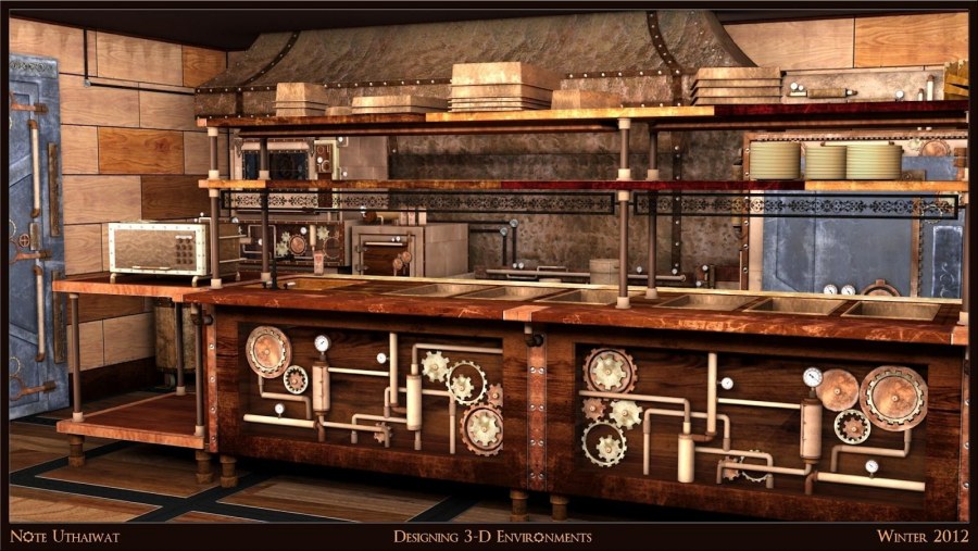 Loft мебель Steampunk