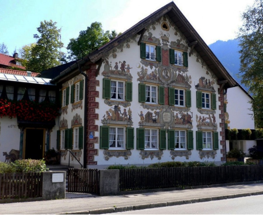 Баварская деревня Обераммергау