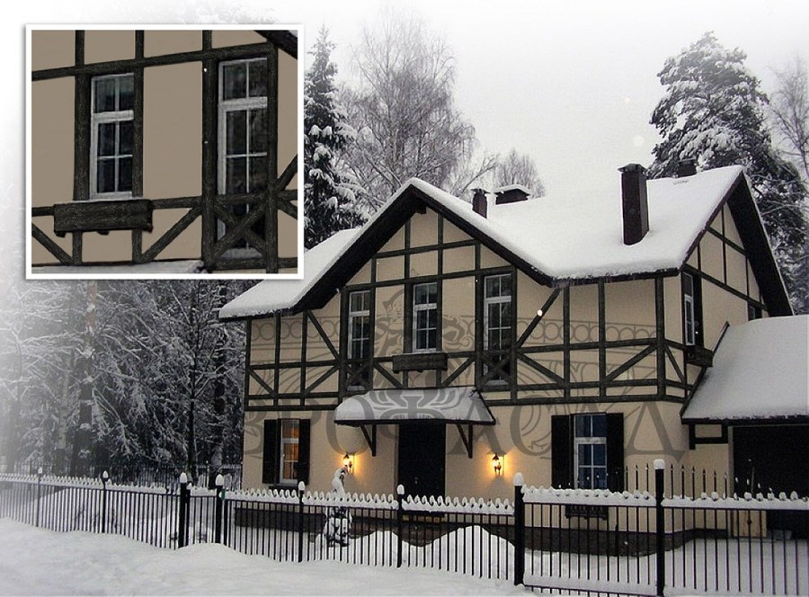 Шале тирольский домик