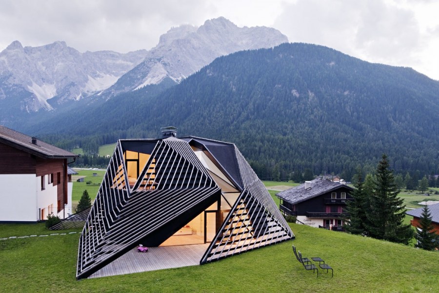 Современные фасады гостиниц