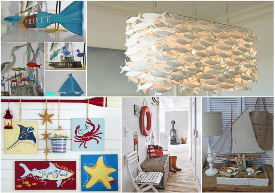 Морская тематика в интерьере