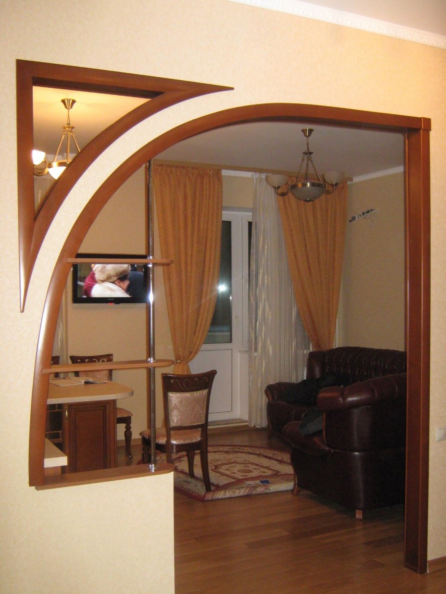 Полуарки межкомнатные