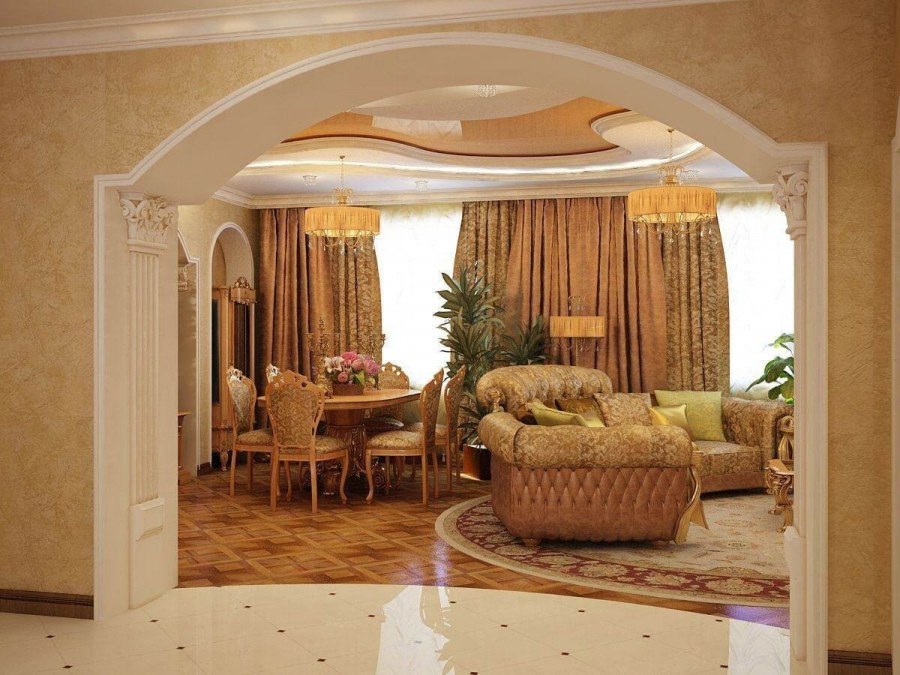 Красивые арки межкомнатные
