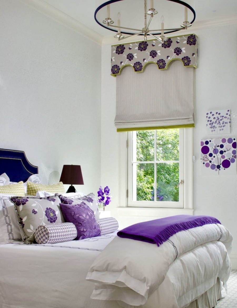 Спальня в лавандовом цвете