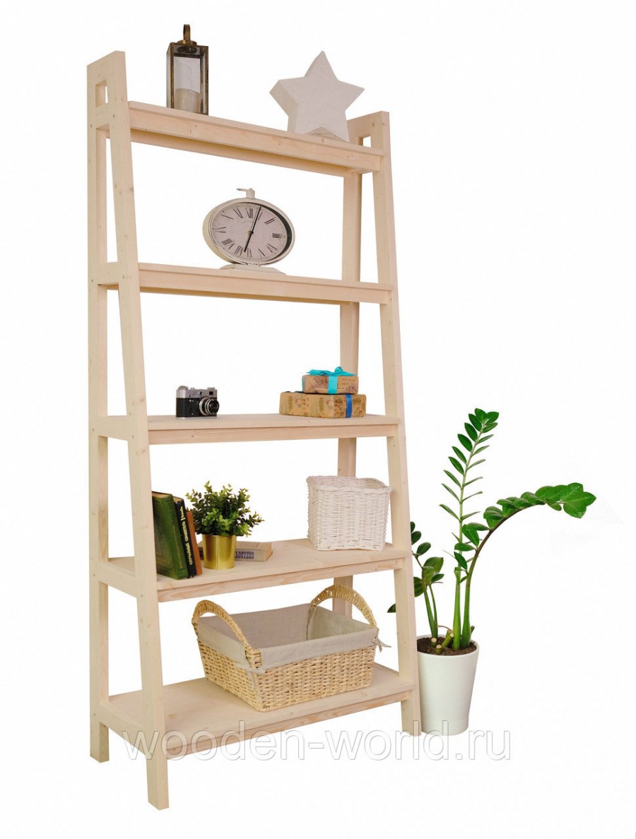 Этажерка деревянная