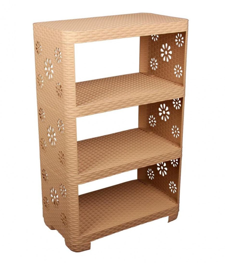 Этажерка альтернатива плетенка 4-секционная