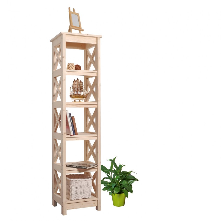 Стеллаж деревянный Leroy Merlin