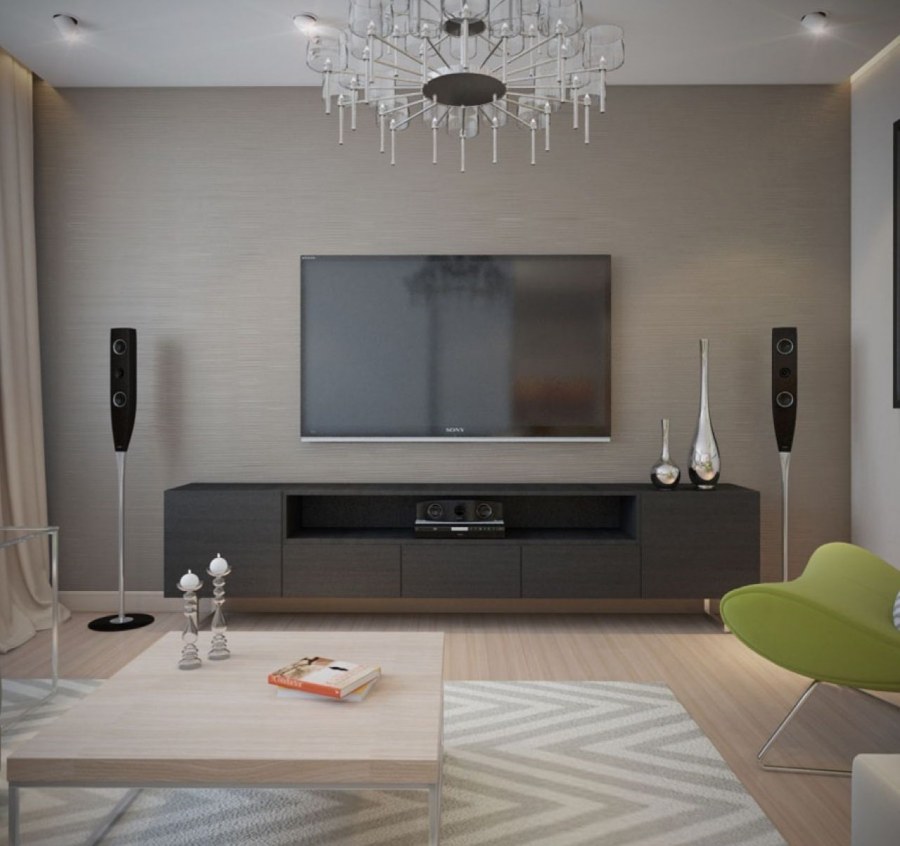 Телевизор на стене