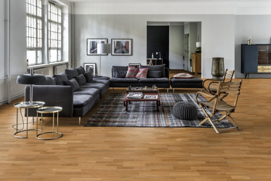 Паркетная доска Kahrs дуб лава