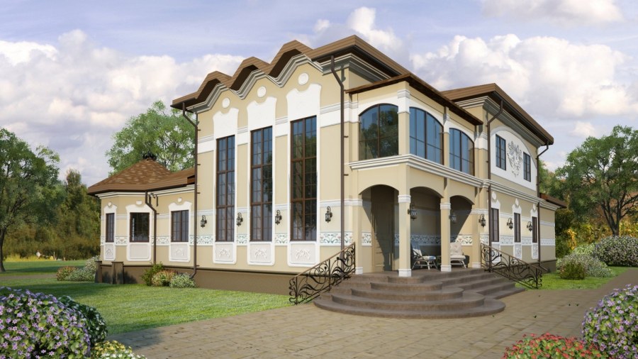 Современные фасады