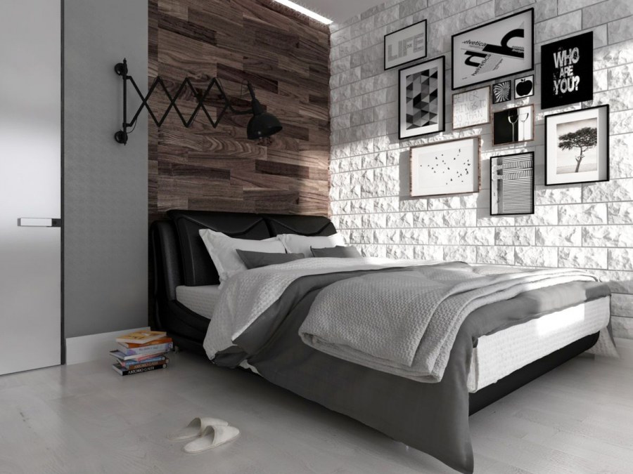 Лофт спальня для подростка