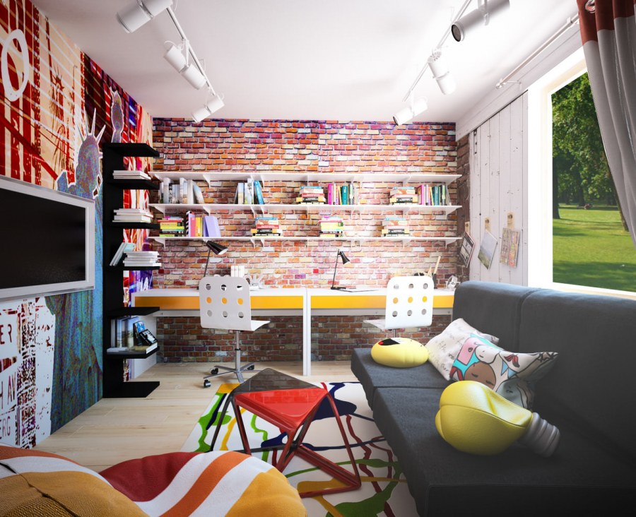 Детская в стиле лофт