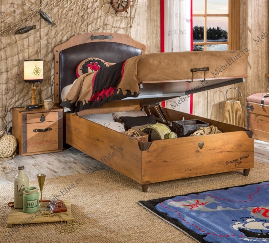 Кровать Cilek Black Pirate