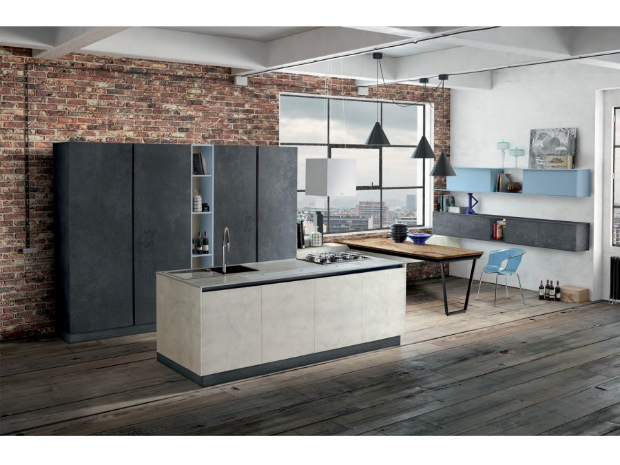 Grigio Londra Fenix кухня