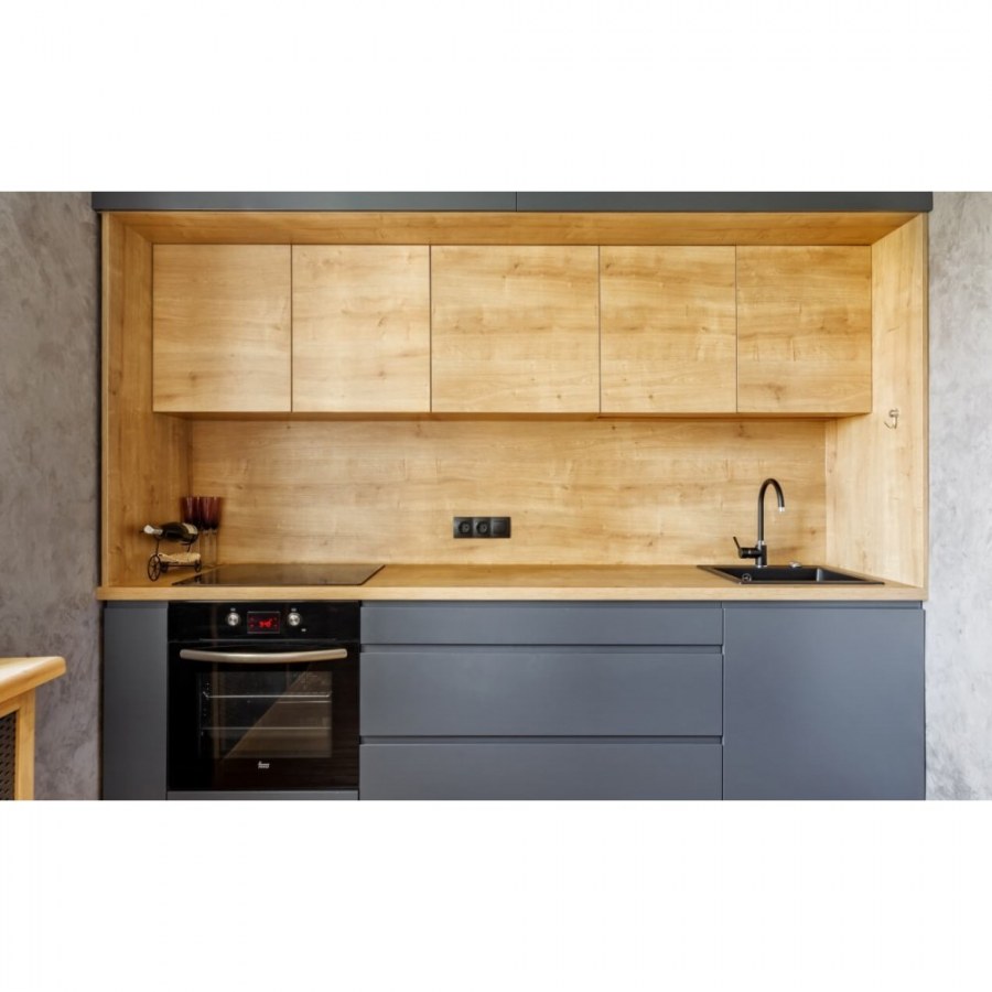 Кухня из пластика Fenix NTM №007