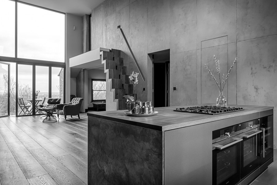 Кухня Бронкс бетон