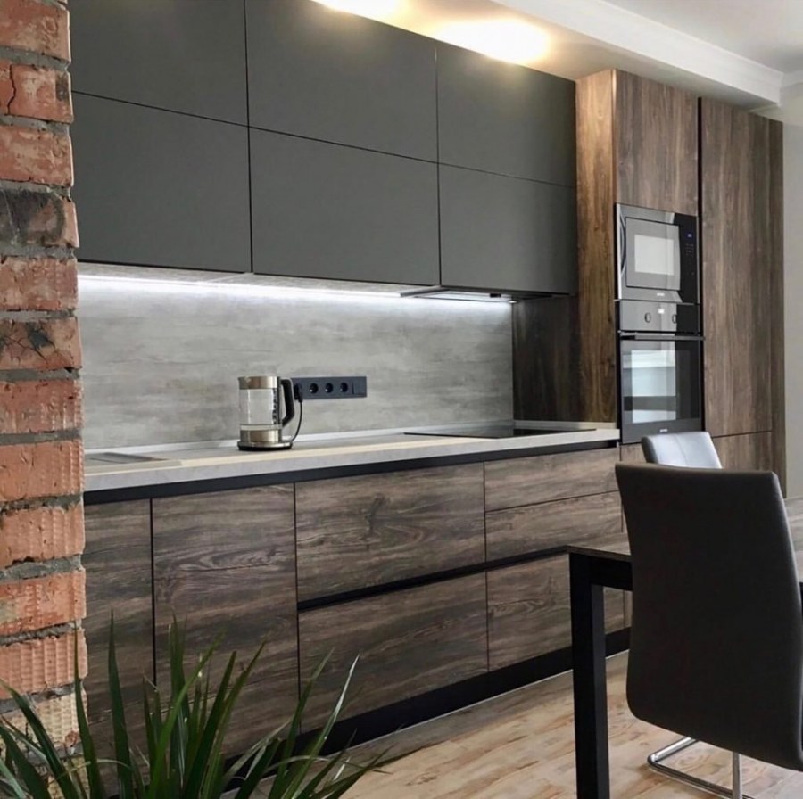 Кухонный гарнитур в стиле лофт