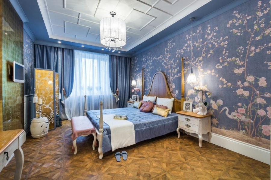 Шторы в стиле Шинуазри