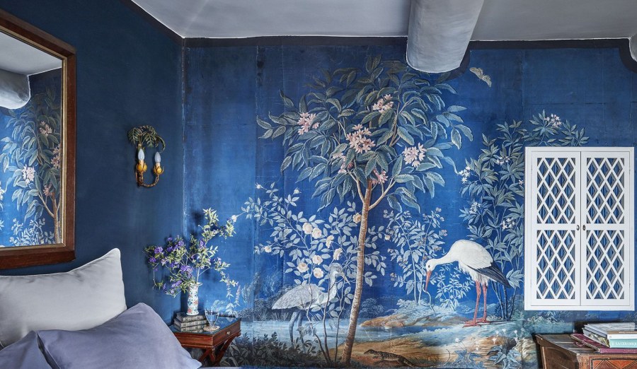 Спальня Шинуазри современная