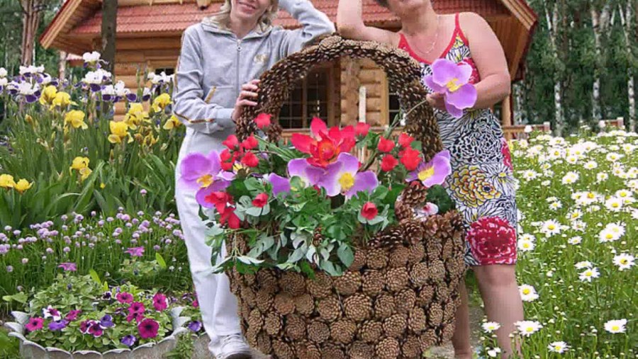 Дачные украшения для сада