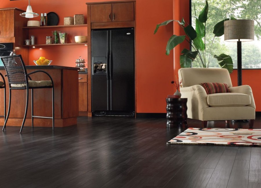 Пол венге в интерьере