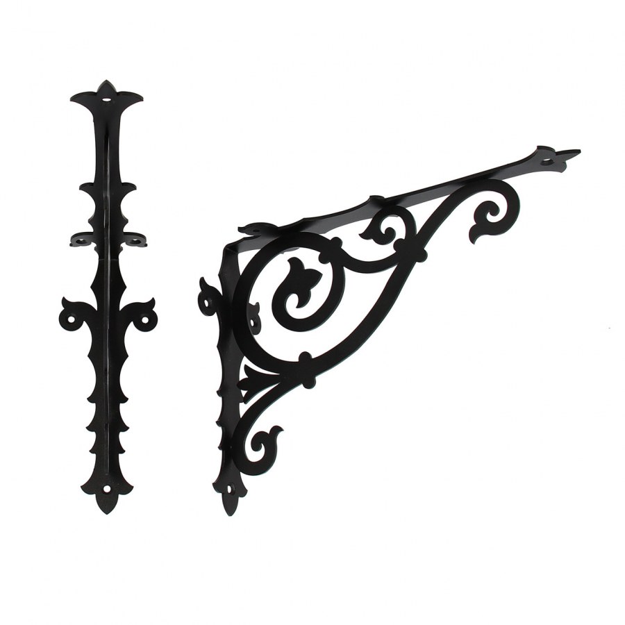 Кронштейн для полки металлический «классика 200»