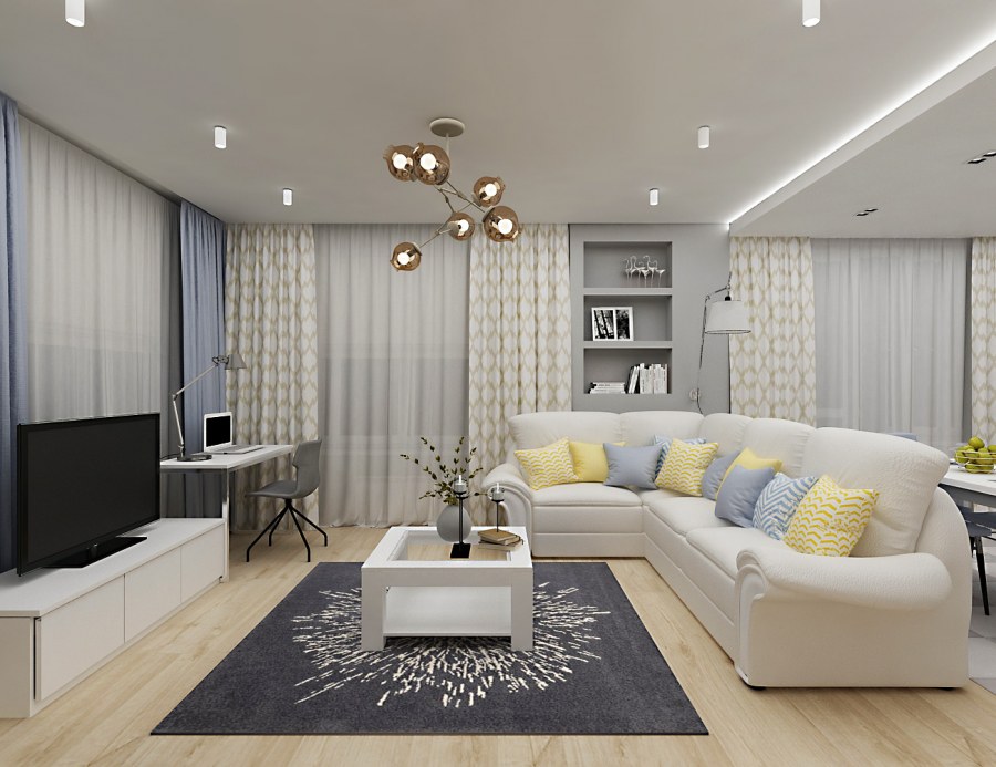 Проект гостиной