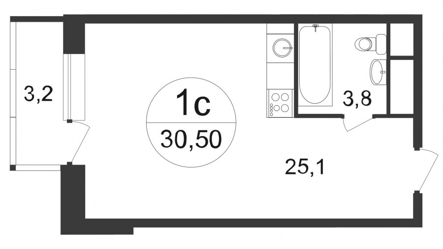 ЖК позитив кухня в 1