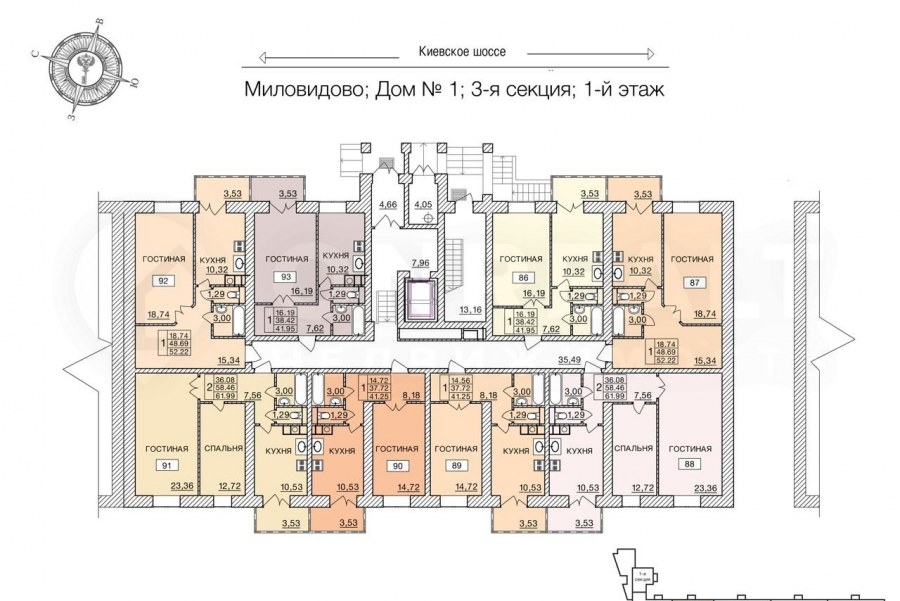 Планировка квартиры 2d