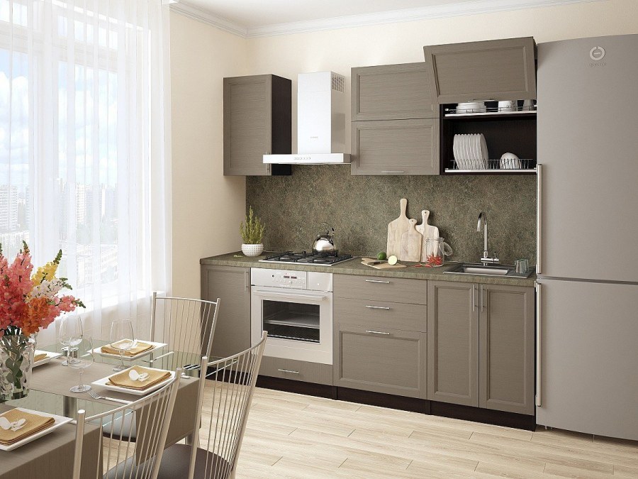 Кухня Сканди Cappuccino Softwood