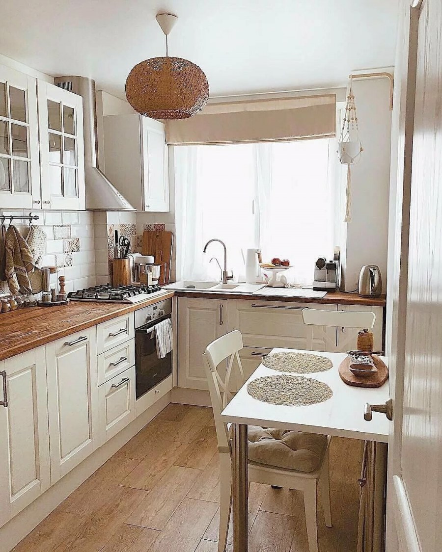 Декор маленькой кухни